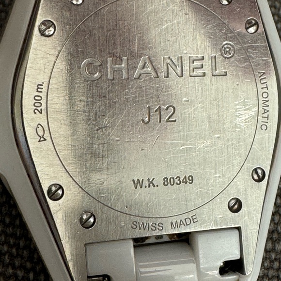 Chanel J12 ceramic and diamond watch - Picture 12 of 14